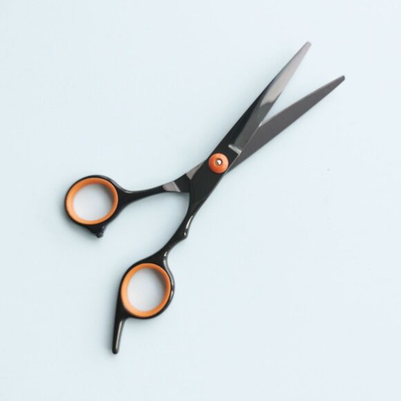 Pet Grooming Scissors Set Round Tip Straight Curved Thinning Shears Comb Kit - Picture 7 of 8